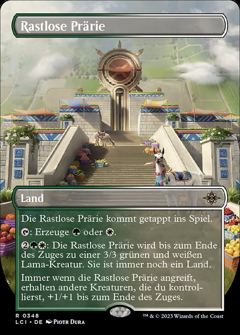 Rastlose Prärie XLCI-348 Rare Near Mint Deutsch