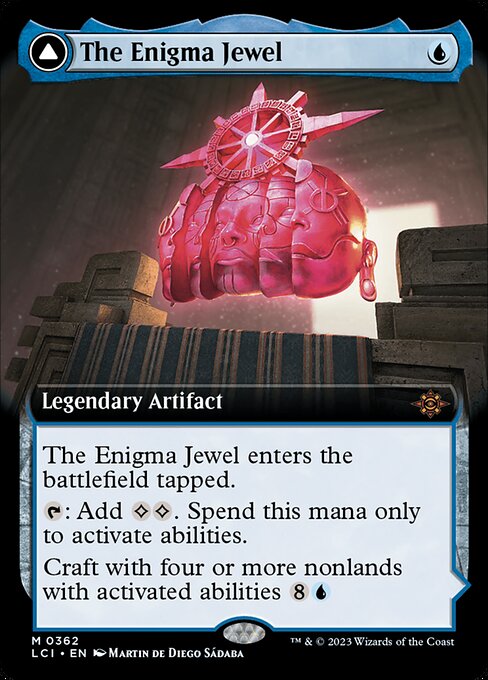 Das Enigma-Juwel // Sammelpunkt der Erleuchtung XLCI-362 Mythic Near Mint Englisch