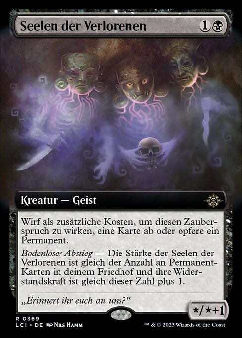 Seelen der Verlorenen XLCI-369 Rare Excellent Deutsch