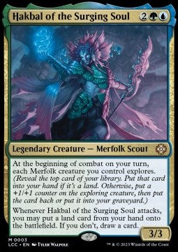 Hakbal von der Wogenden Seele LCC-3 Mythic Near Mint Deutsch Foil