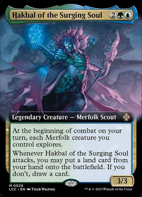 Hakbal of the Surging Soul XLCC-29 Mythic Near Mint Englisch Foil
