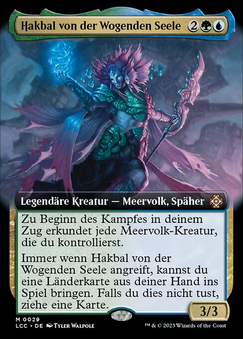 Hakbal von der Wogenden Seele (V.2) XLCC-29 Near Mint Deutsch