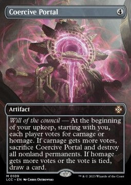 Coercive Portal XLCC-109 Mythic Near Mint Deutsch Foil
