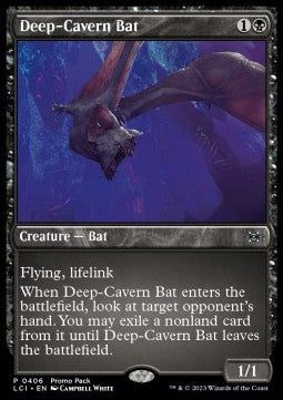 Höhlenschlund-Fledermaus PLCI-406 Uncommon Excellent Deutsch