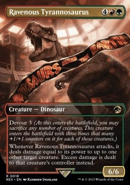 Ravenous Tyrannosaurus REX-18 Rare Played Englisch