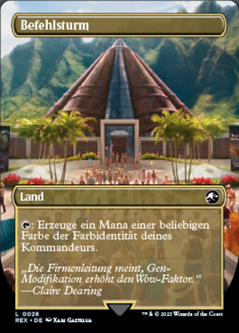 Befehlsturm REX-26 Land Excellent Deutsch