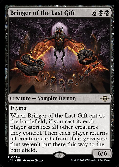 Bringer of the Last Gift LCI-94 Rare Near Mint Englisch