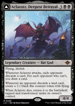 Aclazotz, Deepest Betrayal // Temple of the Dead LCI-88 Mythic Near Mint Englisch