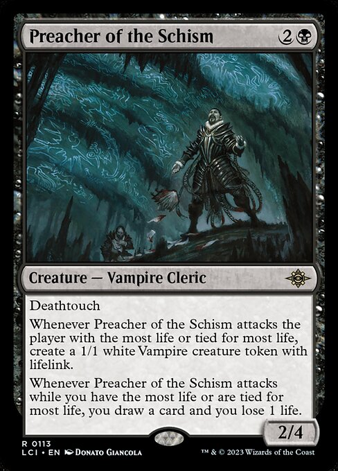 Preacher of the Schism LCI-113 Rare Near Mint Englisch