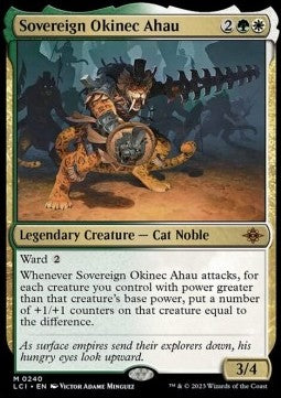 König Okinec Ahau LCI-240 Mythic Excellent Englisch Foil