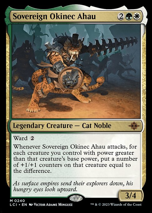 Sovereign Okinec Ahau LCI-240 Mythic Excellent Englisch