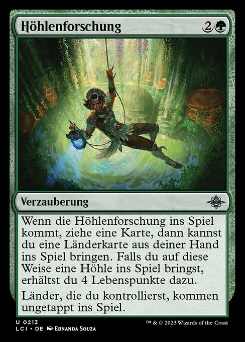 Höhlenforschung LCI-213 Uncommon Excellent Deutsch