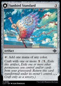 Sunbird Standard // Sunbird Effigy LCI-262 Uncommon Near Mint Englisch Foil