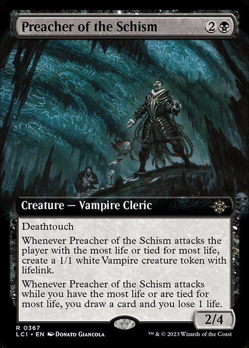 Preacher of the Schism XLCI-367 Rare Near Mint Englisch