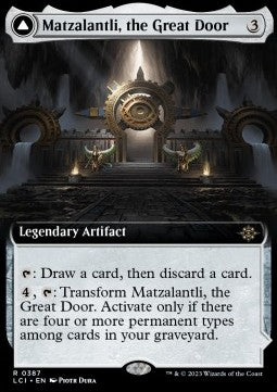 Matzalantli, the Great Door // The Core XLCI-387 Rare Near Mint Englisch Foil