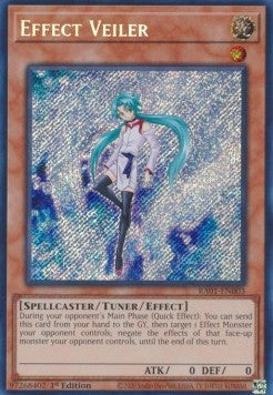 Effect Veiler RA01-003 Secret Rare Near Mint Englisch 1. Auflage