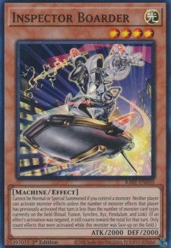 Inspektor Boarder (V.1) RA01-010 Super Rare Excellent Deutsch 1. Auflage