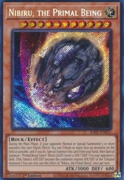 Nibiru, the Primal Being RA01-015 Secret Rare Near Mint Englisch 1. Auflage