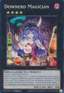 Betäubende Magierin (V.1) RA01-035 Super Rare Excellent Deutsch 1. Auflage