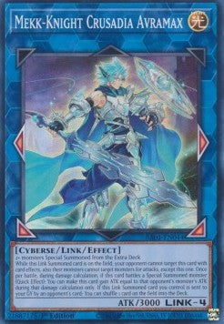 Mekk-Ritter Crusadia Avramax (V.1) RA01-044 Super Rare Excellent Deutsch 1. Auflage