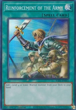 Verstärkung für die Armee (V.1) RA01-051 Super Rare Near Mint Deutsch 1. Auflage