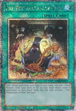 Pre-Preparation of Rites RA01-055 Quarter Century Secret Rare Excellent Englisch 1. Auflage