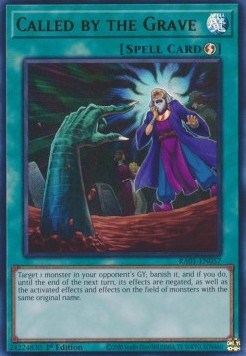 Vom Grab gerufen RA01-DE057 Ultra Rare Light Played Deutsch 1. Auflage