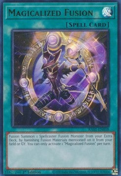 Magiegeladene Fusion (V.2) RA01-058 Ultra Rare Good Deutsch 1. Auflage