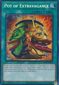Topf der Extravaganz (V.3) RA01-059 Secret Rare Near Mint Deutsch 1. Auflage