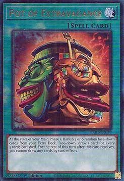 Pot of Extravagance RA01-059 Ultimate Rare Near Mint Englisch 1. Auflage