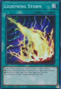 Blitzsturm (V.1) RA01-061 Super Rare Poor Deutsch 1. Auflage
