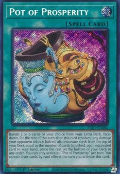 Topf des Wohlstands (V.3) RA01-066 Secret Rare Near Mint Deutsch 1. Auflage