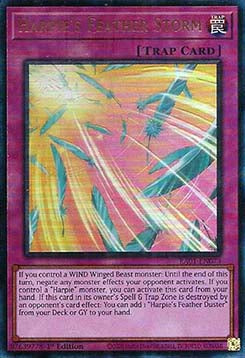 Harpyien-Federsturm (V.7) RA01-073 Ultimate Rare Near Mint Deutsch 1. Auflage