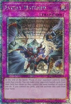 Evenly Matched (V.5) RA01-EN074 Quarter Century Secret Rare Near Mint Englisch 1. Auflage