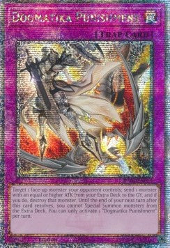 Dogmatika Punishment (V.5) RA01-EN076 Quarter Century Secret Rare Near Mint Englisch 1. Auflage