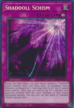 Schattenpuppe Schisma (V.3) RA01-077 Secret Rare Near Mint Deutsch 1. Auflage