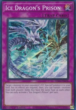 Gefängnis des Eisdrachen (V.1) RA01-078 Super Rare Excellent Deutsch 1. Auflage