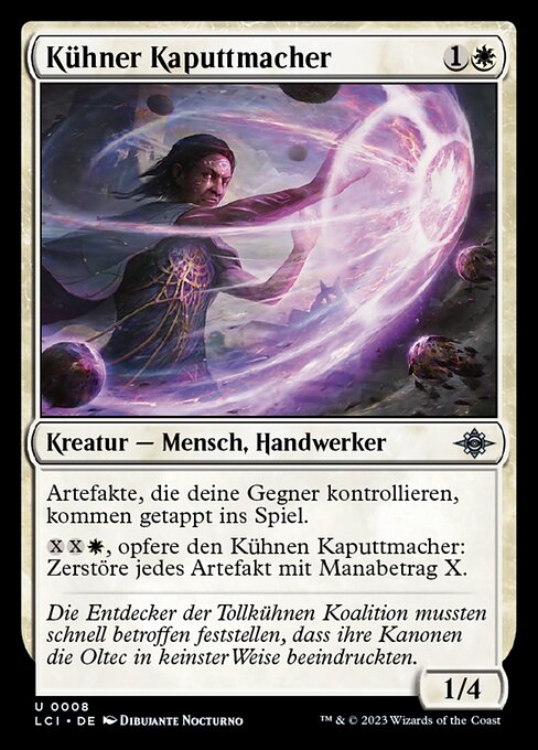 Kühner Kaputtmacher LCI-8 Uncommon Near Mint Deutsch Foil