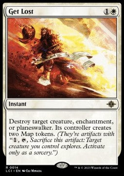 Get Lost LCI-14 Rare Good Englisch Foil
