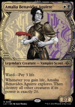 Amalia Benavides Aguirre XLCI-299 Rare Excellent Deutsch Foil