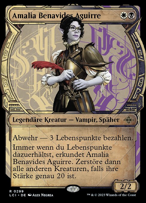 Amalia Benavides Aguirre XLCI-299 Rare Excellent Deutsch