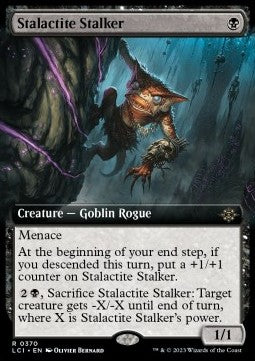 Stalactite Stalker XLCI-370 Rare Excellent Englisch Foil