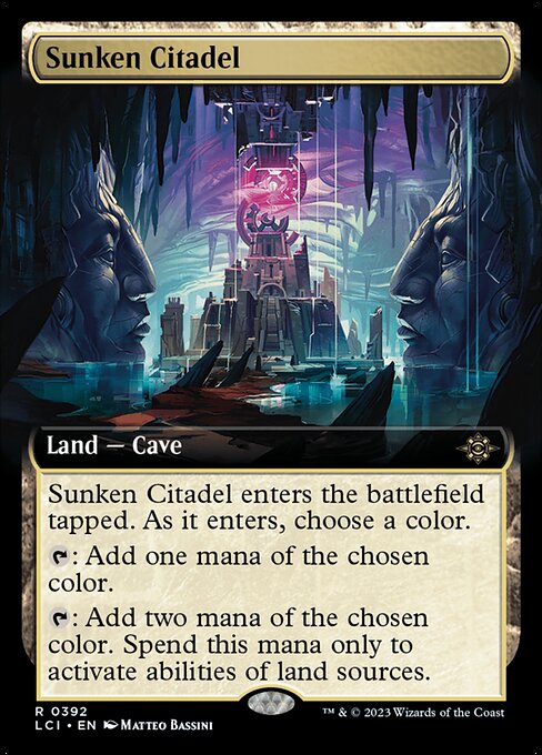 Sunken Citadel XLCI-392 Rare Near Mint Englisch Foil
