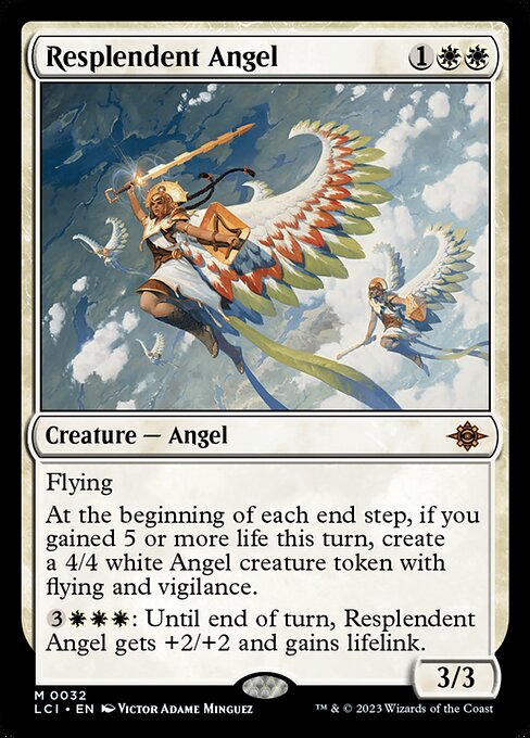Prachtvoller Engel LCI-32 Mythic Near Mint Englisch Foil