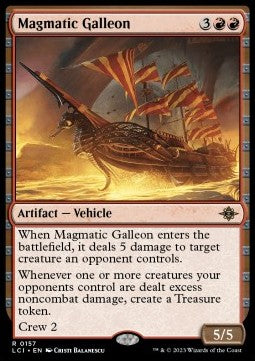 Magmatic Galleon LCI-157 Rare Near Mint Englisch