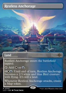 Rastloser Ankerplatz XLCI-347 Rare Excellent Englisch