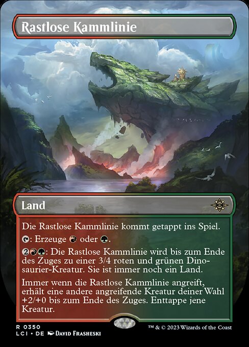 Rastlose Kammlinie XLCI-350 Good Deutsch Foil