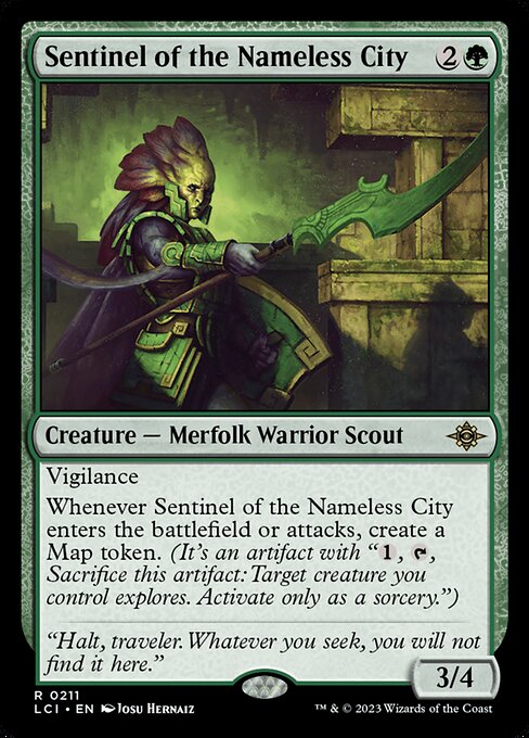 Sentinel of the Nameless City LCI-211 Rare Near Mint Englisch