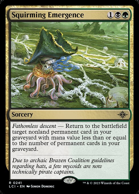 Squirming Emergence LCI-241 Rare Near Mint Englisch Foil