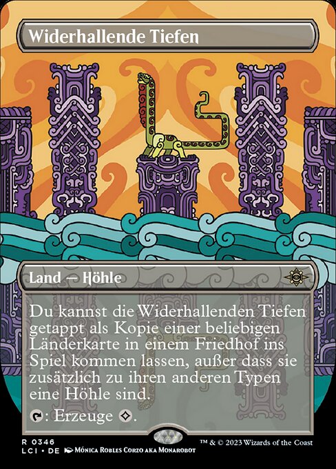 Widerhallende Tiefen XLCI-346 Rare Excellent Deutsch